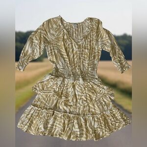 Patrons of Peace Ruffle Tier Flowy Comfy Dress